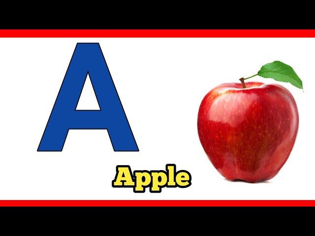 A For Apple B For Ball I Abcd Song I Abcd Rhymes I Abc Song Nursery Rhymes I phonics song for kids