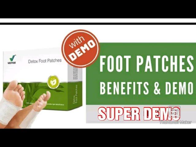 VESTIGE DETOX FOOT PATCHES WITH DEMO