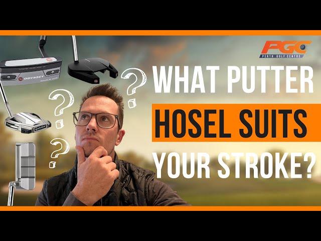 Choosing the CORRECT putter hosel for your stroke!