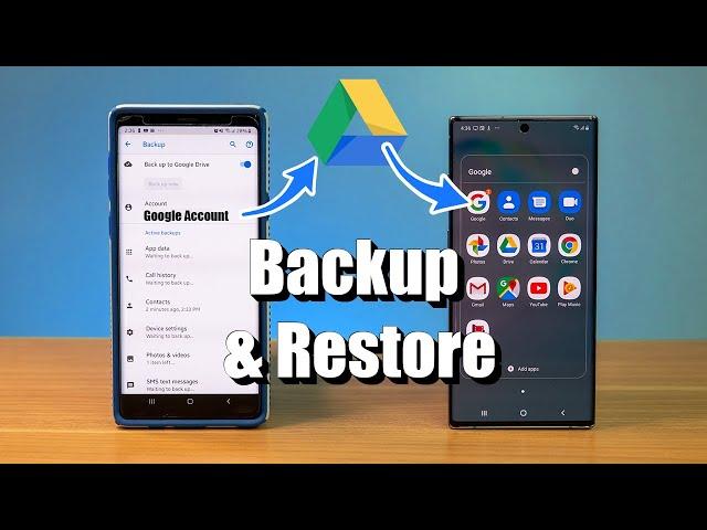 Google Account Backup & Restore for Android