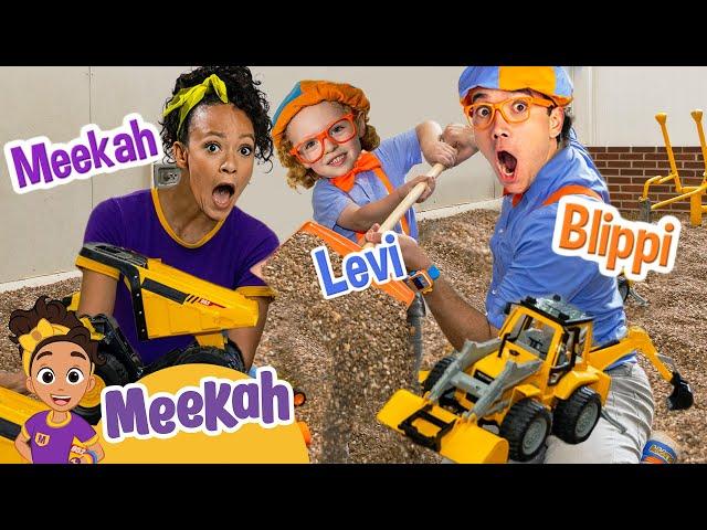 Blippi & Meekah's Ultimate Playdate (with Levi) | Educational Videos for Kids