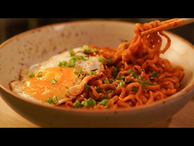 Korean Spicy Ramen Noodles Recipe