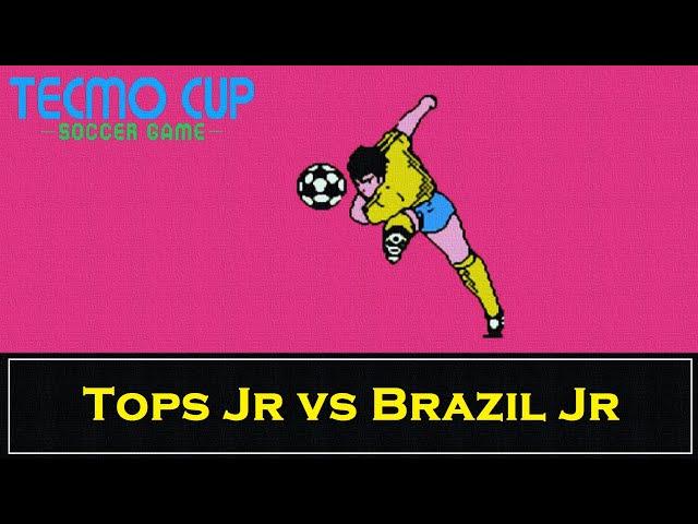 Tecmo Cup: Soccer Game [16th Match Final (Tops Jr. vs Brazil Jr.)] NES