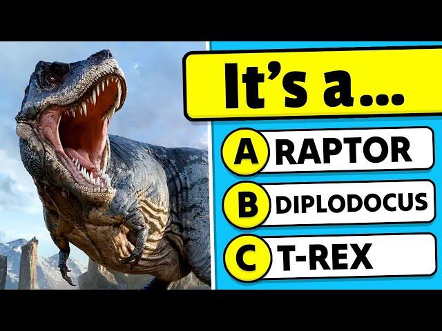 Can You Guess The Dinosaur?  | Dinosaurs Quiz