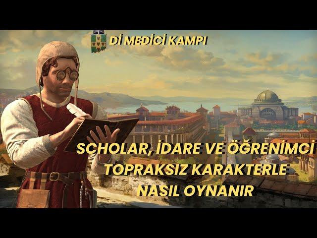 CK3 Topraksız (Landless Rulers) Scholar ve Stewarship Nasıl Oynanır ? l CK3 Yeni DLC