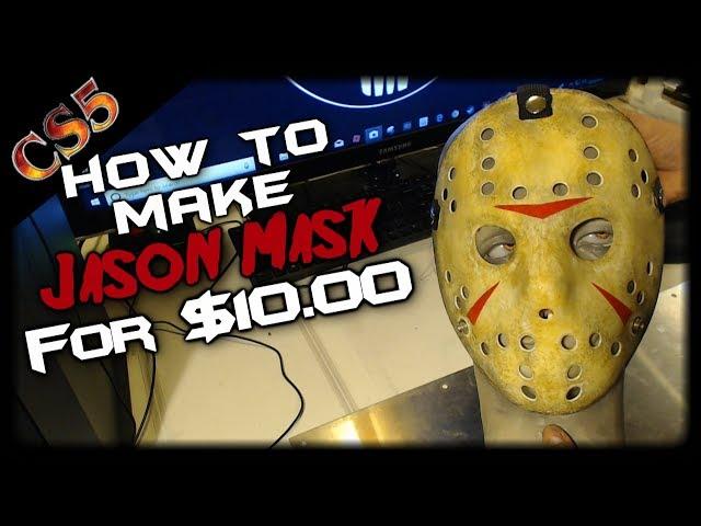 (DIY) How to Make a Jason Mask for Under $10.00 | Friday the 13th Jason Mask | Step by Step Tutorial