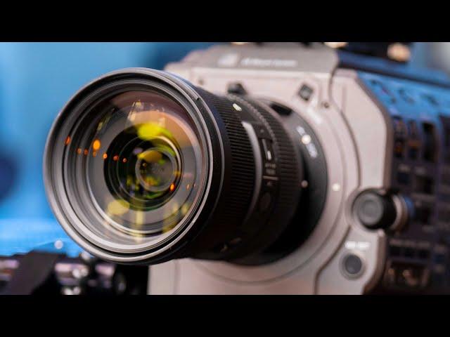 Sigma E Mount Lenses for the FX9