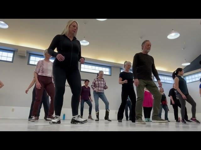 Out on the dance floor -  Line Dance  -   Full Teach, Full Dance (step sheet included)