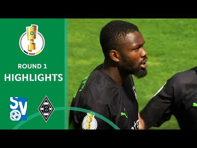 10 goals in one game! SV Oberachern vs. Borussia Mönchengladbach 1:9 | Highlights DFB Pokal Round 1