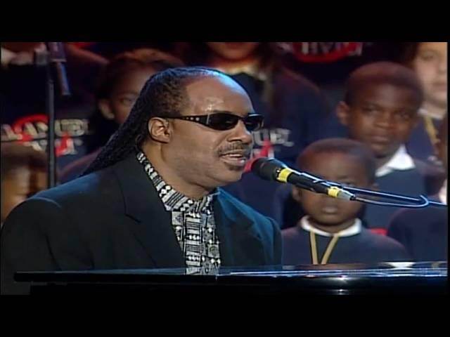 Stevie Wonder, Luciano Pavarotti & All Stars - Peace Wanted Just To Be Free (LIVE) HD