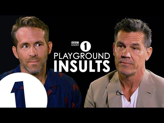 Ryan Reynolds and Josh Brolin Insult Each Other | CONTAINS STRONG LANGUAGE!