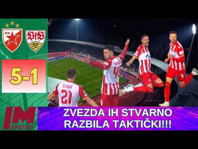 AUFIDERZEN! ZVEZDA RAZBILA ŠTUTGART!!! #crvenazvezda #delijesever