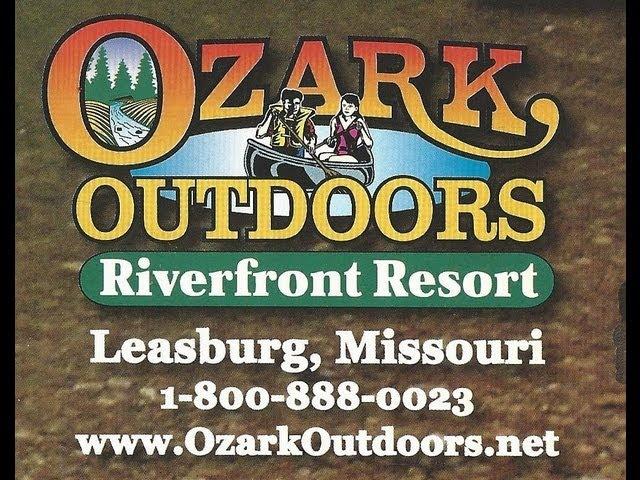 Ozark Outdoors Resort Floating Camping Canoes Leasburg MO local business patriots