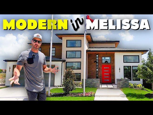 Inside Massive MELISSA TEXAS Modern New Construction Homes With Ultra Low Propety Taxes!