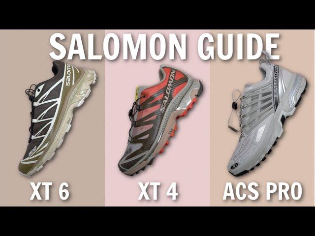 THE ULTIMATE SALOMON GUIDE - Salomon XT 6 vs XT 4 vs ACS PRO - Whats the Difference? & Sizing