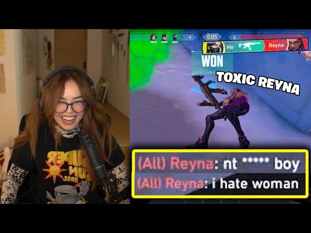 Valkyrae got her REVENGE on this TOXIC Reyna in Ranked || Valorant Highlights