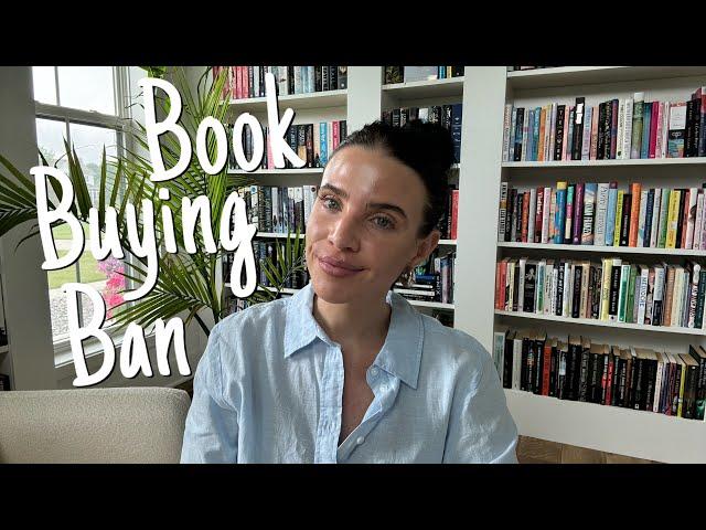 BOOK BUYING BAN | ZERO TBR SHELF