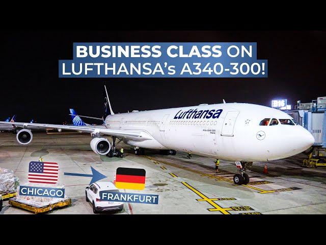 TRIPREPORT | Lufthansa (BUSINESS CLASS) | Chicago O'Hare - Frankfurt | Airbus A340-300