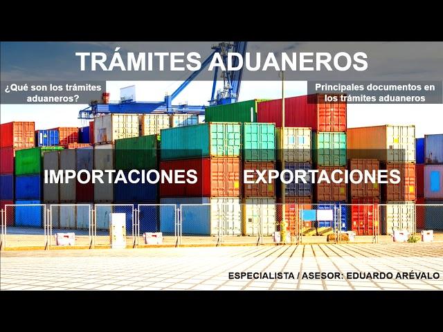 INTRODUCCIÓN - TRÁMITES ADUANEROS