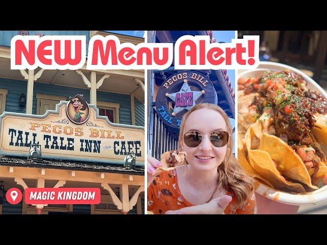 Pecos Bills Got a NEW Menu | Our Recommendation Based on the New Menu Items | Magic Kingdom Dining