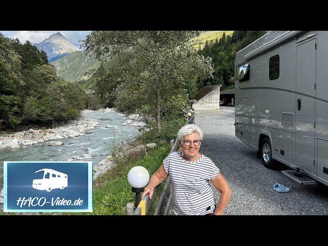 Stellplatz kurz vor dem Gotthard Tunnel! Nach 2 Plätzen in Deutschland geht es in die Schweiz!