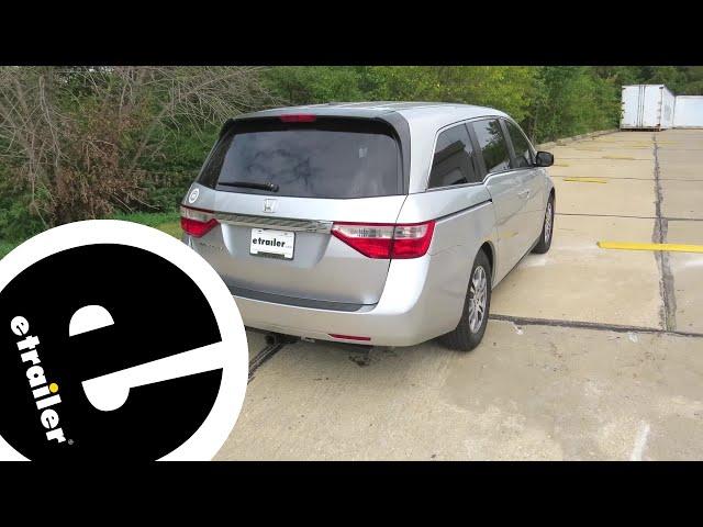 etrailer.com Trailer Hitch Installation - 2012 Honda Odyssey