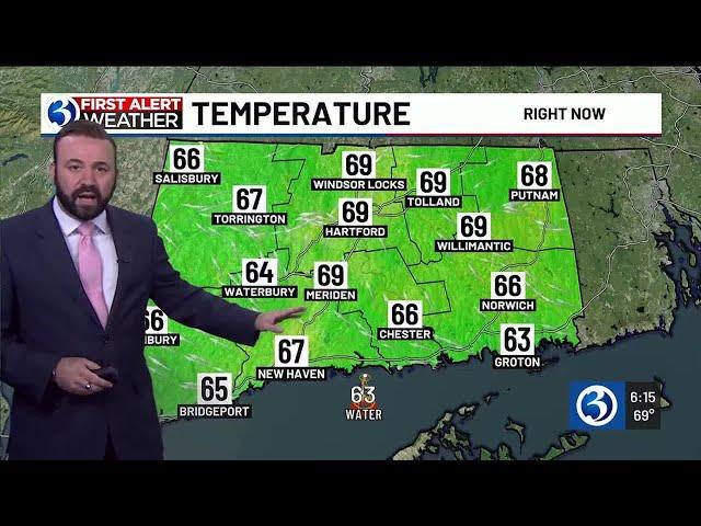 FORECAST: A cloudy start to the week with moderating temps each day