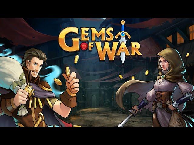 Gems of War - City of Thieves Pure Faction level 500 [Potionless]