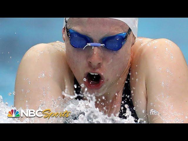 Lilly King's thrilling win in 200m breaststroke | NBC Sports