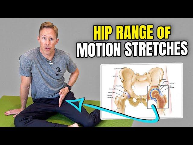 4 Hip Range of Motion Stretches