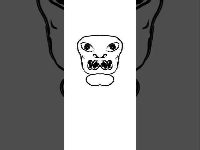Gormo the bee #justforfun #art #creepypasta #beast