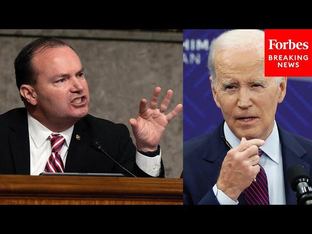 'Crippling New Regulations': Mike Lee Torches Biden Administration Over Clean Energy Policies