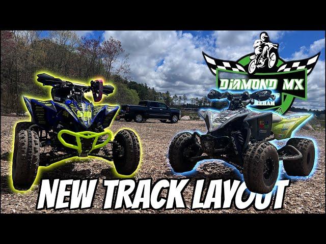 Yamaha YFZ450r New track layout - Diamond MX |  ononewheel7