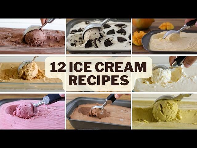 12 Ice Cream Recipes Without Ice Cream Machine