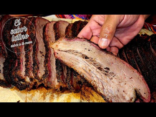 Brisket Ahumado ¡12 Horas de cocción! -El sabor latino