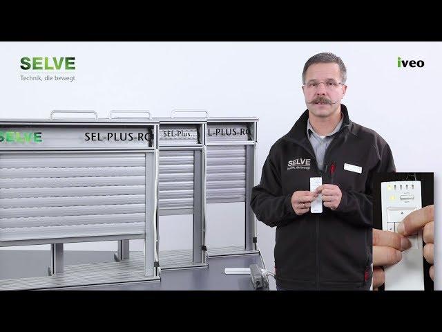 SELVE explains: Setting of intermediate and ventilation positions for SELVE radio drives with iveo