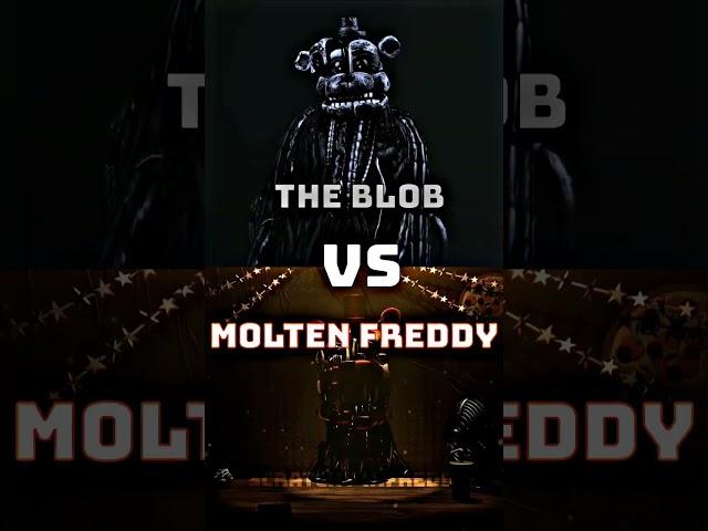 The Blob VS Molten Freddy || Winner? #battle #fnaf #shorts