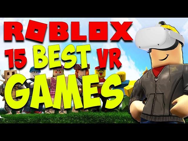 15 MIND BLOWING Roblox VR games on the META QUEST!