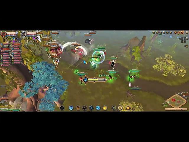 [Albion online] 알비온 그레일시커 디펜서 파이트 / Albion grail seeker defenser fight (3월29일)