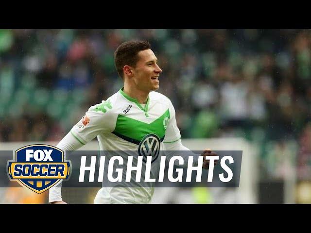 Draxler goal puts Wolfsburg in front of Gladbach | 2015–16 Bundesliga Highlights