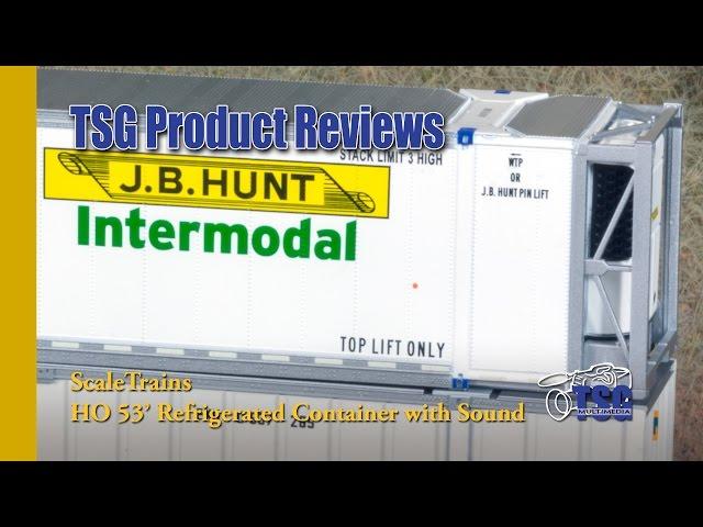 HO Refrigerated Intermodal Shipping Container Scale Trains Product Review