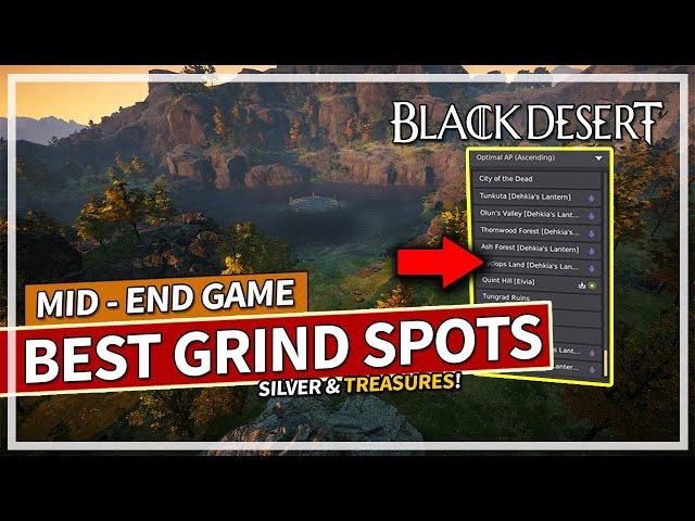 Best Silver Grind Spots for Intermediate to End Game Players in Black Desert