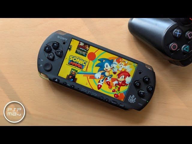 Sonic Mania just got a PSP port !