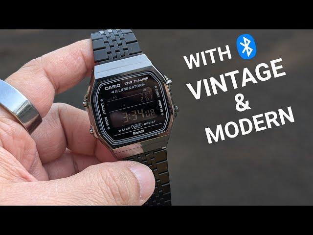 This Casio Vintage Classic got a Modern upgrade -  Casio D367 (step counter, Bluetooth)