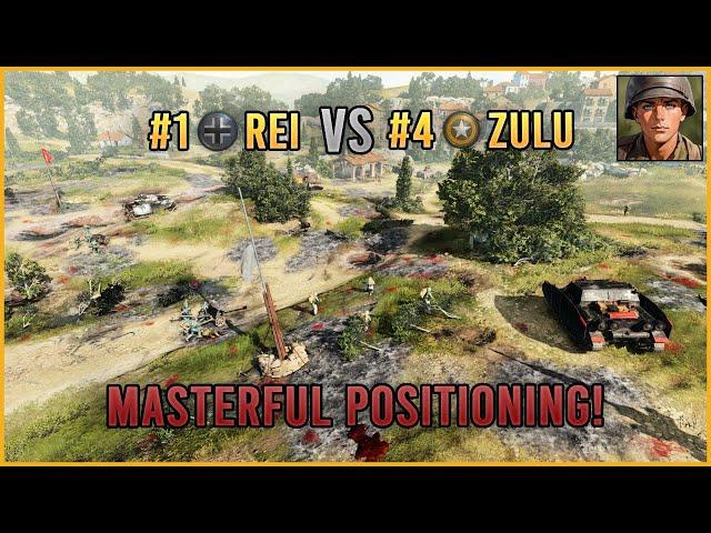 CoH3 1v1 | Cast ft. Alpenwell | Rei (WEHR) vs Zulu (USF)