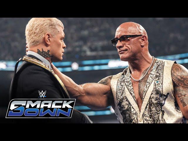 FULL SEGMENT: The Rock to Cody Rhodes: “I want you to be my Champion”: Feb. 21, 2025