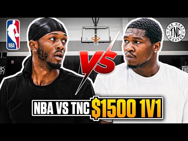 The MOST TALENTED 1v1 We've Ever Seen... | NBA's Scottie Lewis vs TNC's BJ Fitzgerald For $1500