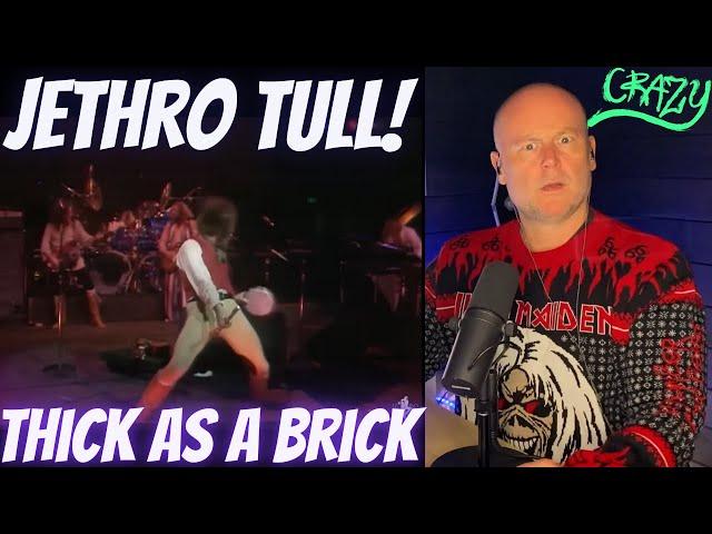 Drum Teacher Reacts: Jethro Tull - Thick As A Brick | Live, 19th Feb, 1977) | BARRIEMORE BARLOW!