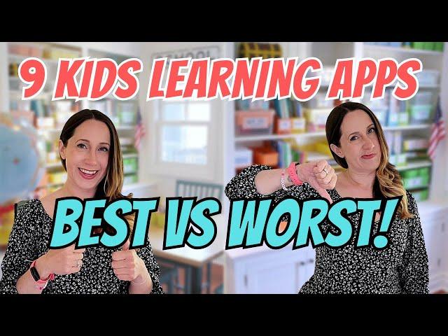 KIDS LEARNING APPS REVIEW [9 Educational Apps for Kids in 2023]