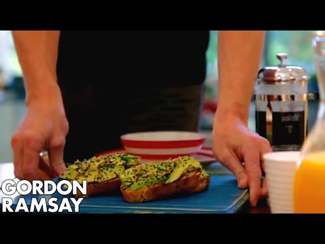 Gordon Ramsay's Avocado on Toast with a Twist